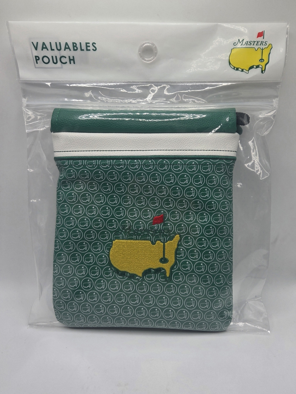 Masters Tournament Green Valuables Pouch